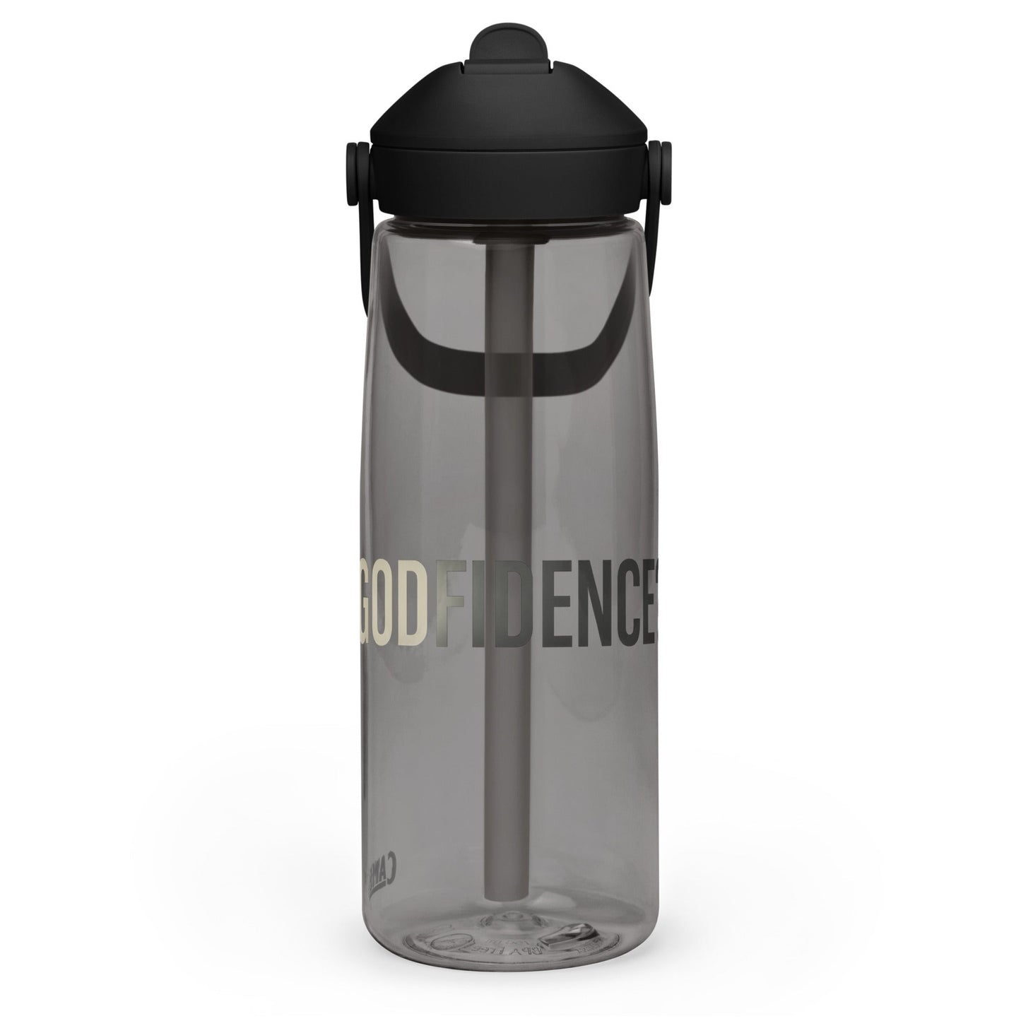 Godfidence Flip Straw Water Bottle | Faith - Inspired Hydration - R. J. Cole Apparel