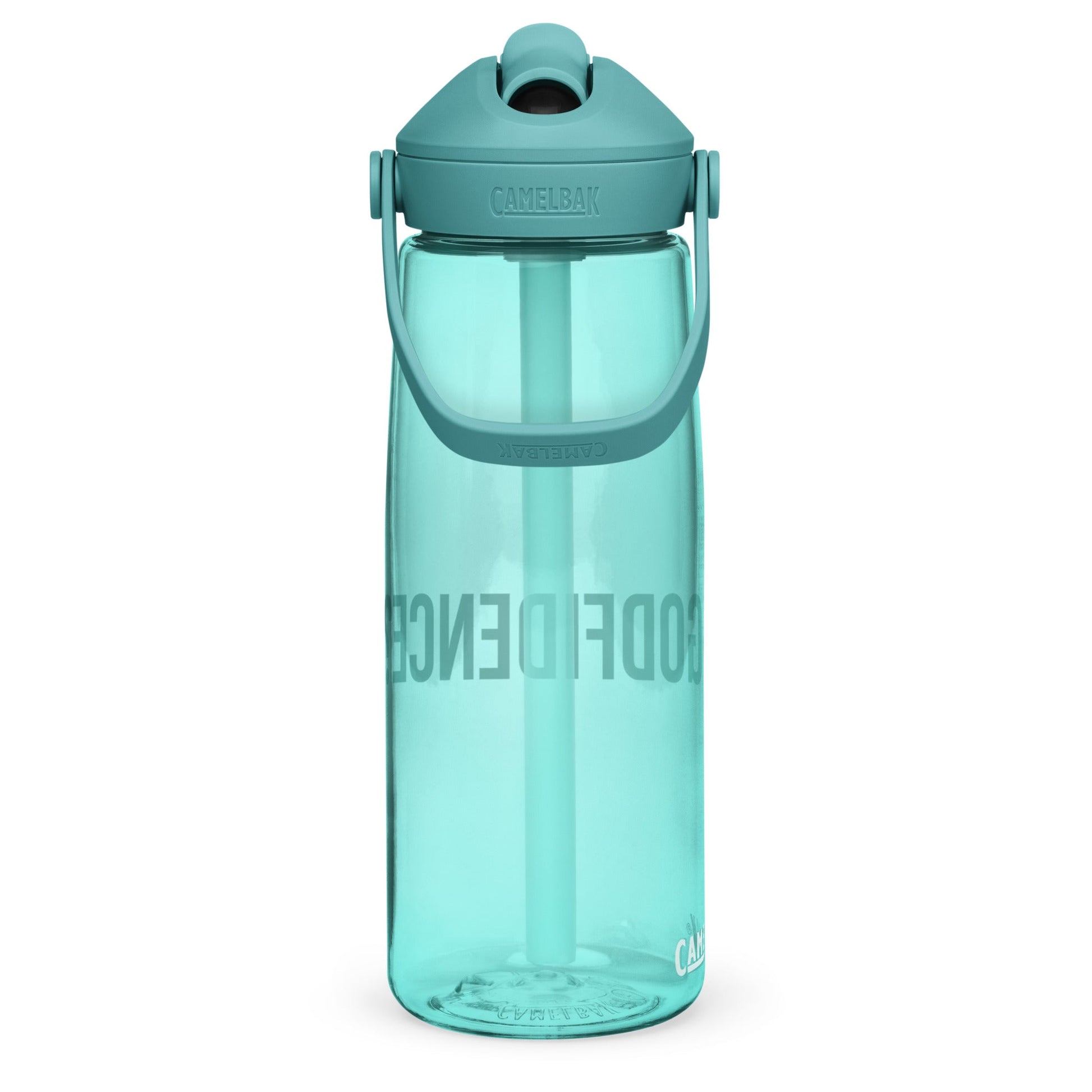 Godfidence Flip Straw Water Bottle | Faith - Inspired Hydration - R. J. Cole Apparel