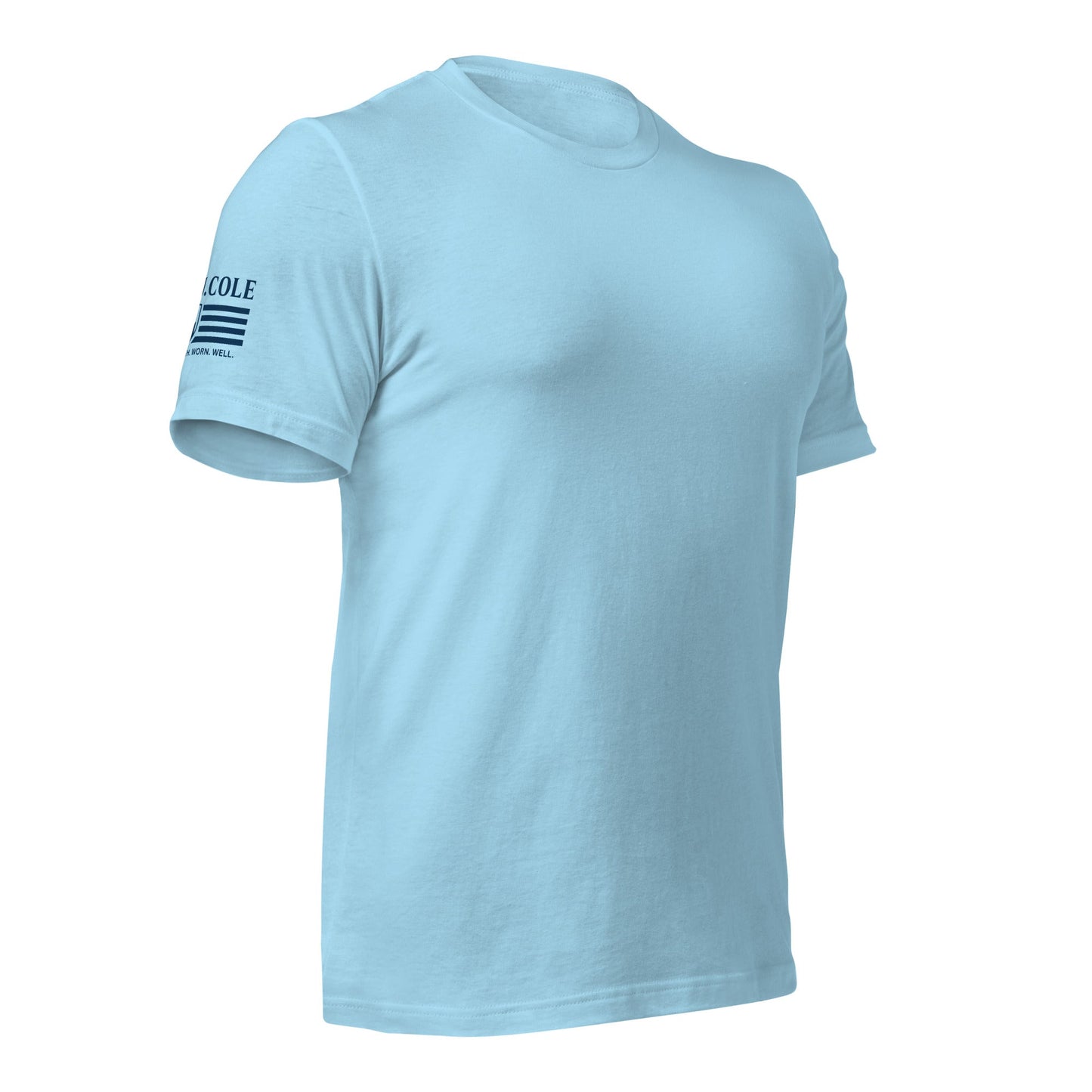 RJ Cole Patriot Everyday Logo Tee – Sleeve Branded Classic - R. J. Cole