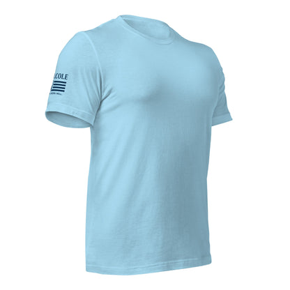 RJ Cole Patriot Everyday Logo Tee – Sleeve Branded Classic - R. J. Cole