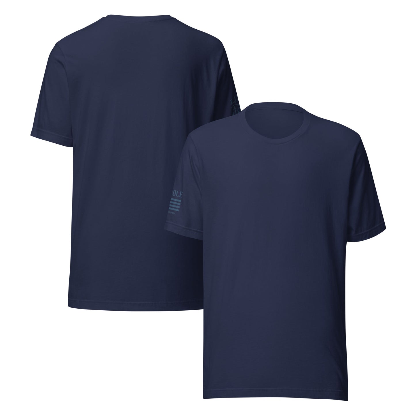 RJ Cole Patriot Everyday Logo Tee – Sleeve Branded Classic - R. J. Cole