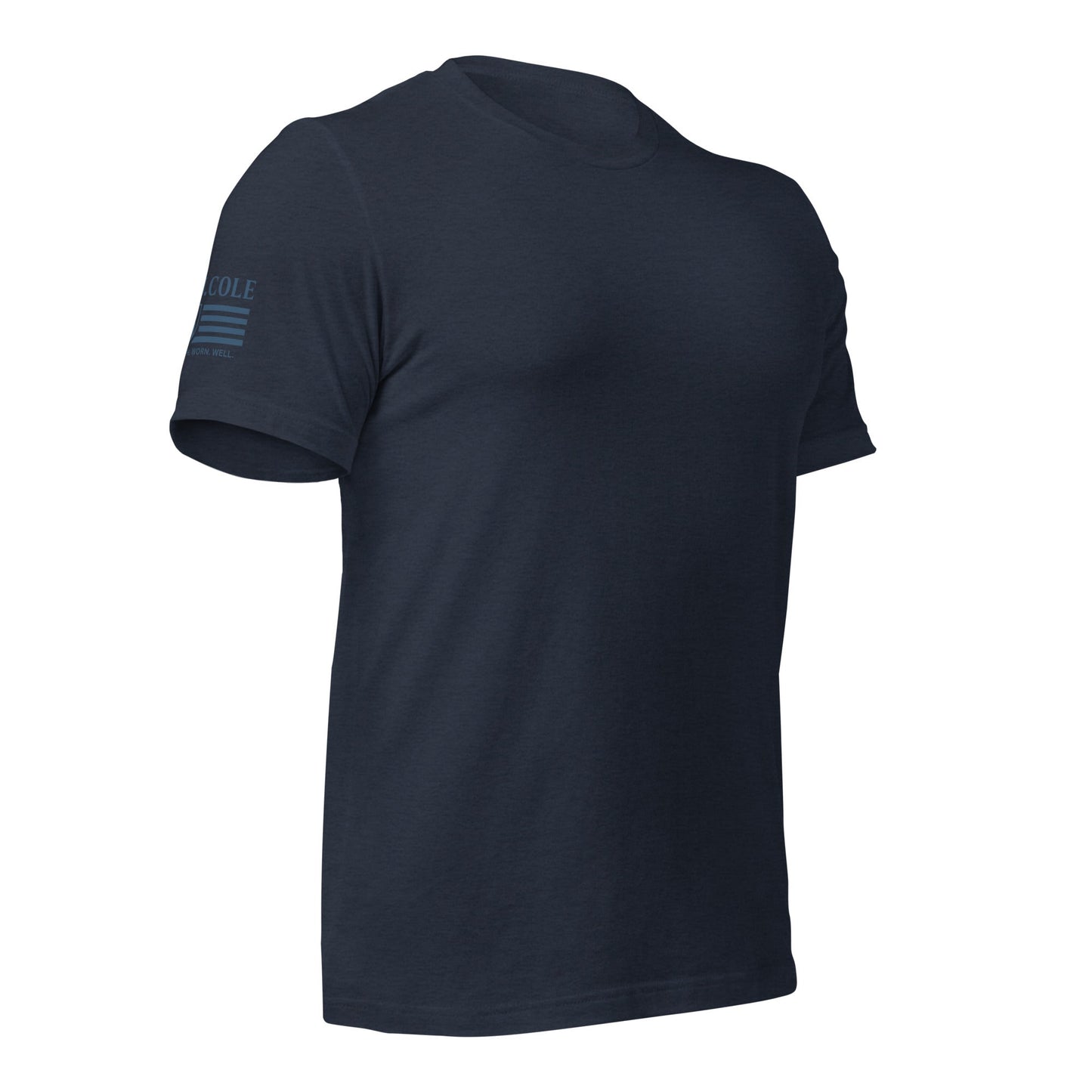 RJ Cole Patriot Everyday Logo Tee – Sleeve Branded Classic - R. J. Cole