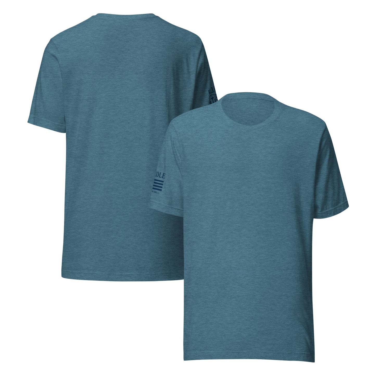 RJ Cole Patriot Everyday Logo Tee – Sleeve Branded Classic - R. J. Cole