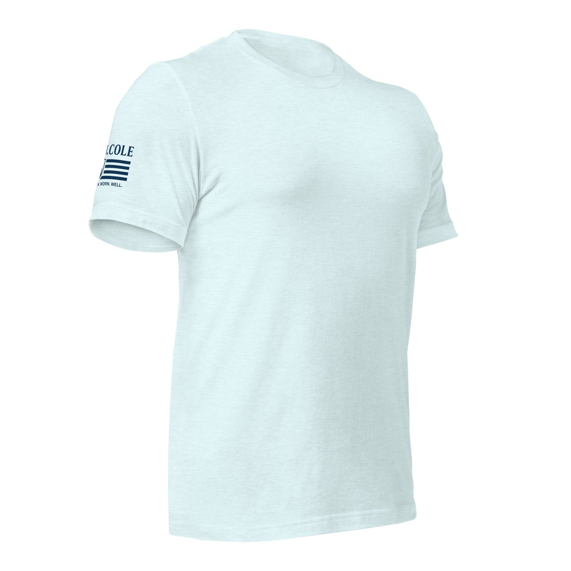 RJ Cole Patriot Everyday Logo Tee – Sleeve Branded Classic - R. J. Cole
