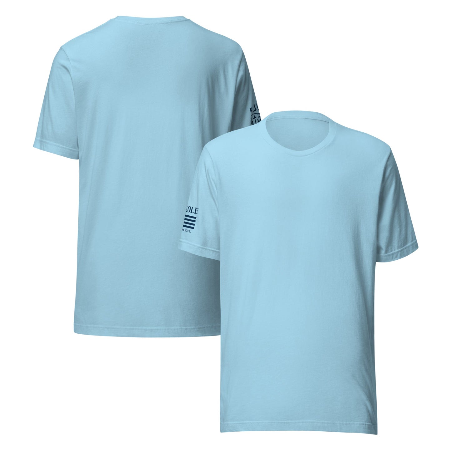 RJ Cole Patriot Everyday Logo Tee – Sleeve Branded Classic - R. J. Cole