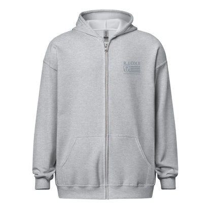 R.J. Cole Patriot Logo Zip - Up Hoodie – Classic Fit - R. J. Cole