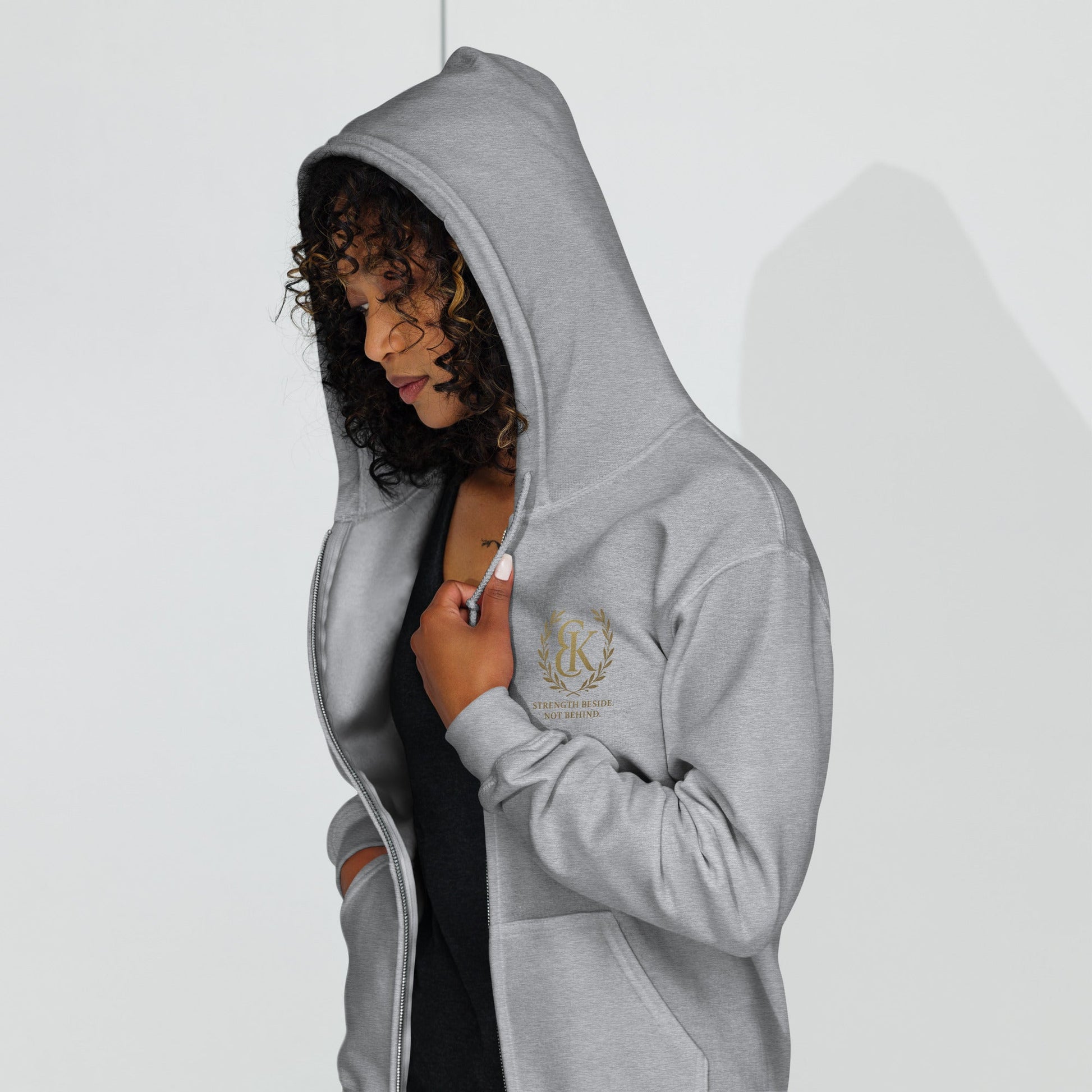 R.J. Cole Patriot Logo Zip - Up Hoodie – Classic Fit - R. J. Cole