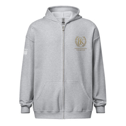 R.J. Cole Patriot Logo Zip - Up Hoodie – Classic Fit - R. J. Cole