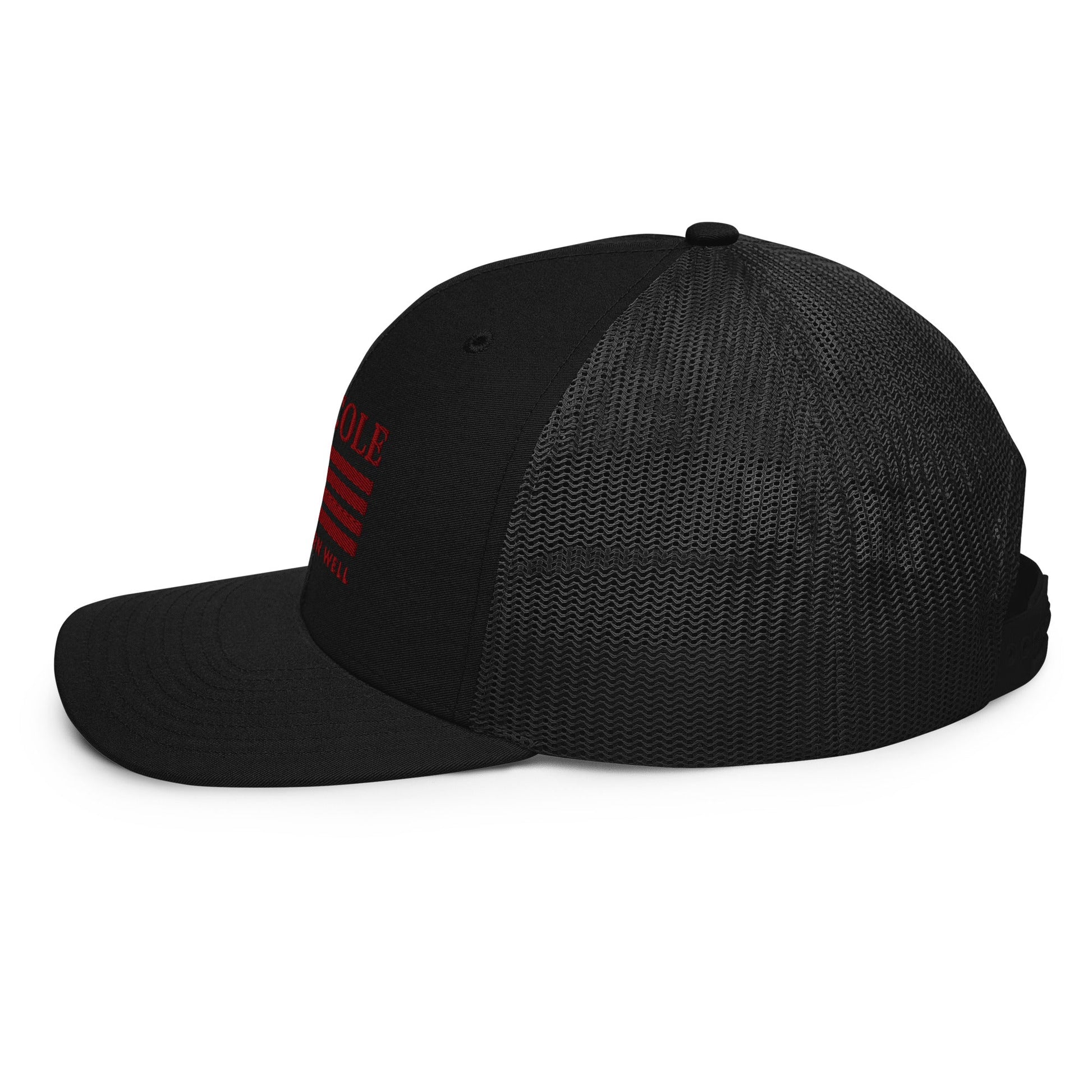R.J. Cole Patriot Snapback Hat – Bold Faith & American Grit - Red Logo - R. J. Cole