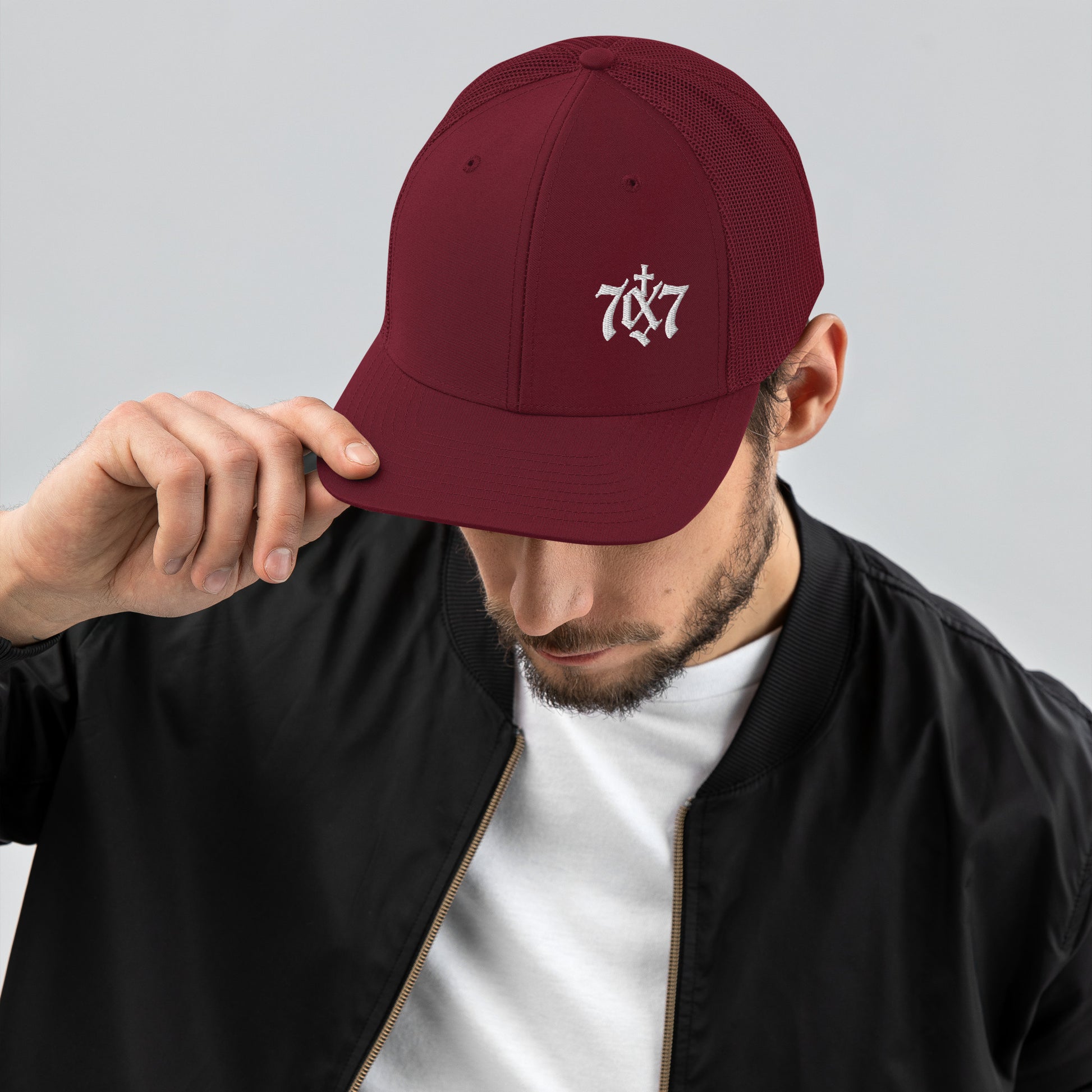 70x7 Forgiveness Trucker Hat – Matthew 18:22 Snapback - R. J. Cole