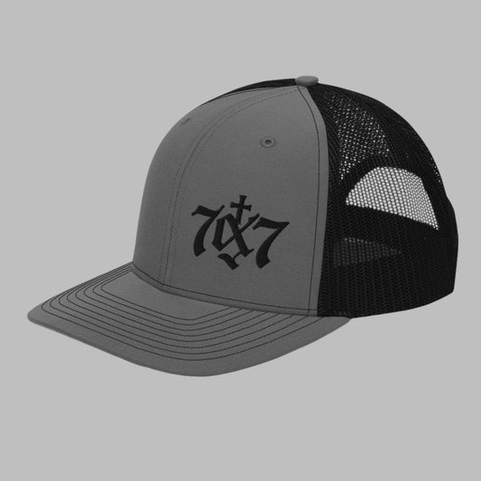 70x7 Forgiveness Trucker Hat – Matthew 18:22 Snapback - R. J. Cole