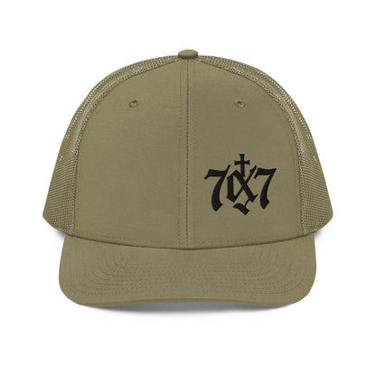 70x7 Forgiveness Trucker Hat – Matthew 18:22 Snapback - R. J. Cole