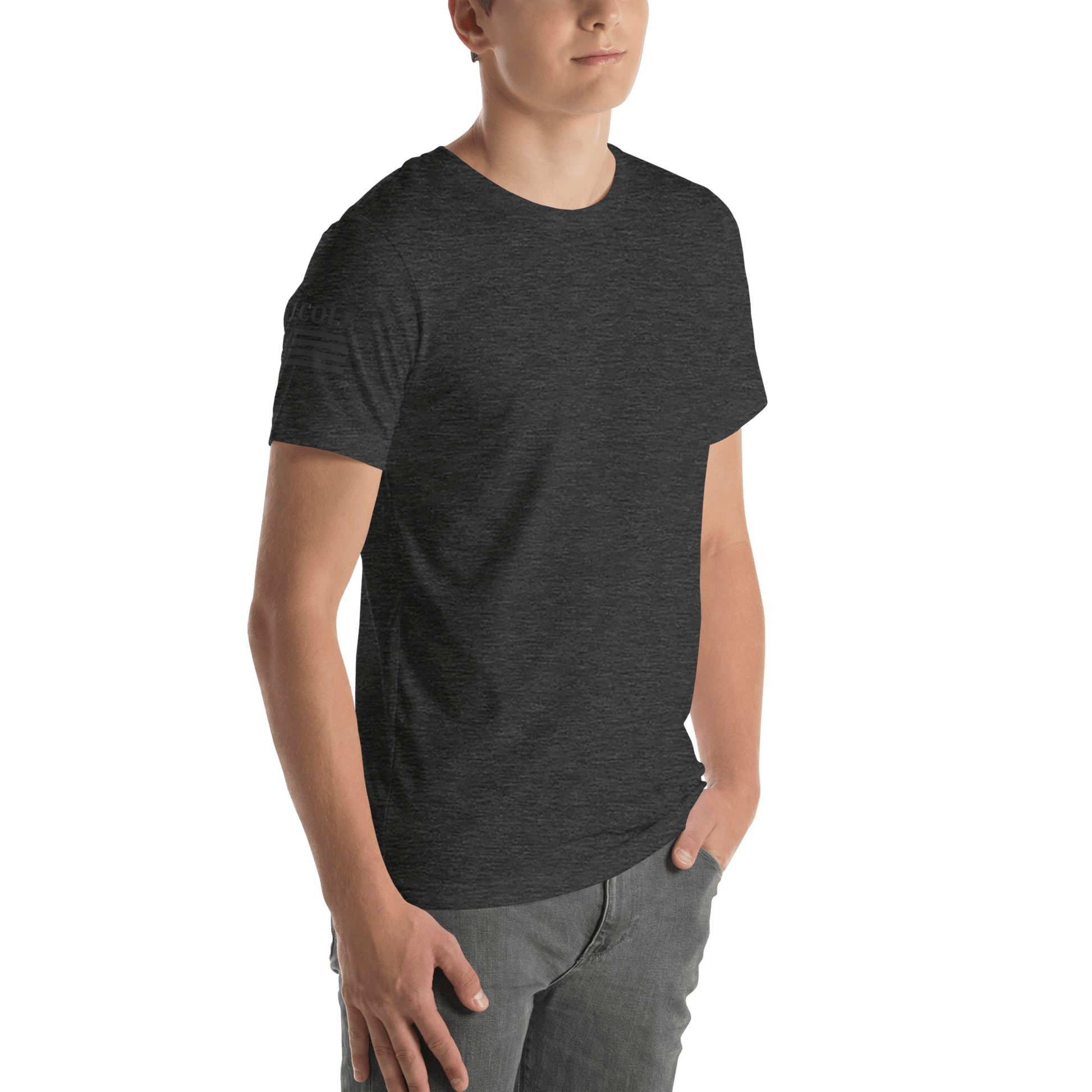 RJ Cole Patriot Everyday Logo Tee – Sleeve Branded Classic - R. J. Cole