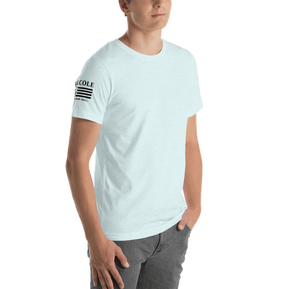 RJ Cole Patriot Everyday Logo Tee – Sleeve Branded Classic - R. J. Cole
