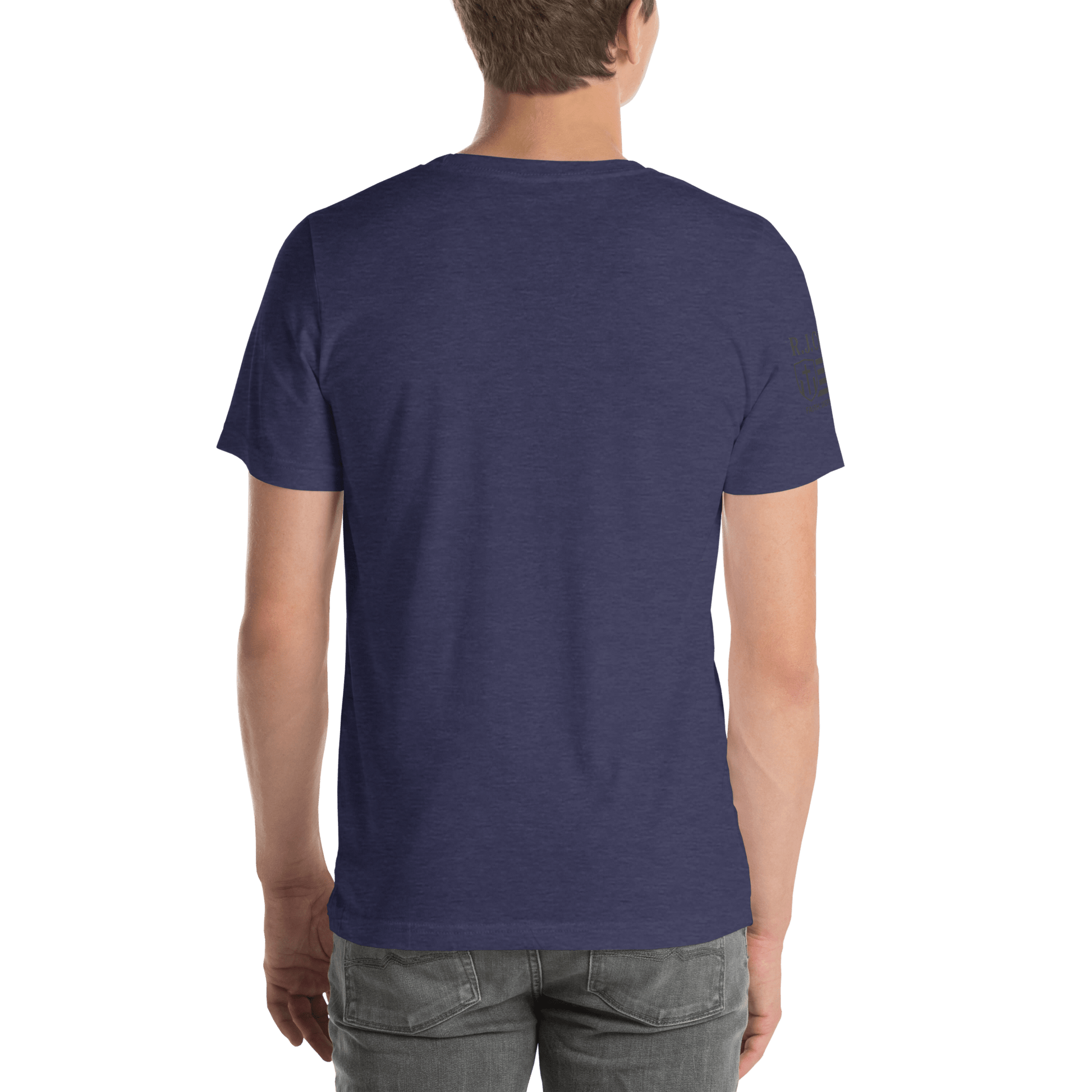 RJ Cole Patriot Everyday Logo Tee – Sleeve Branded Classic - R. J. Cole