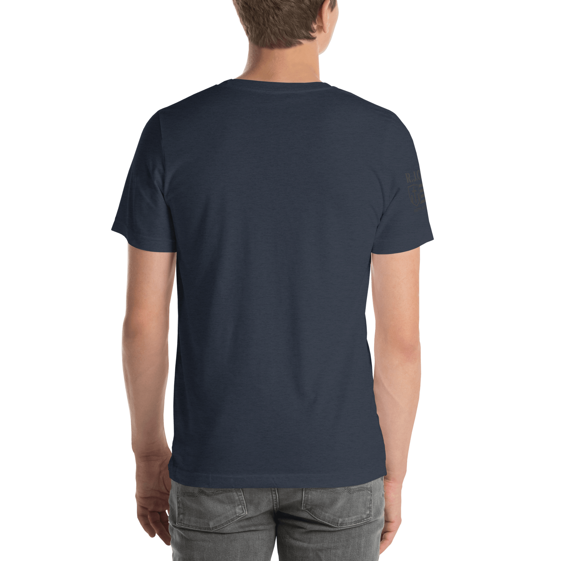 RJ Cole Patriot Everyday Logo Tee – Sleeve Branded Classic - R. J. Cole