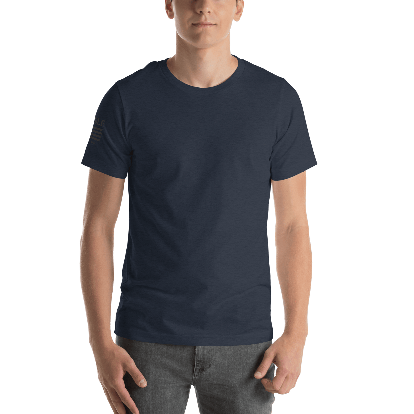 RJ Cole Patriot Everyday Logo Tee – Sleeve Branded Classic - R. J. Cole