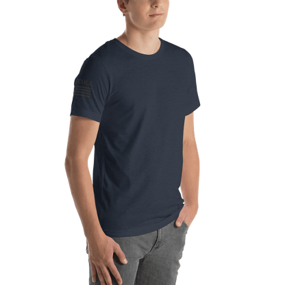 RJ Cole Patriot Everyday Logo Tee – Sleeve Branded Classic - R. J. Cole