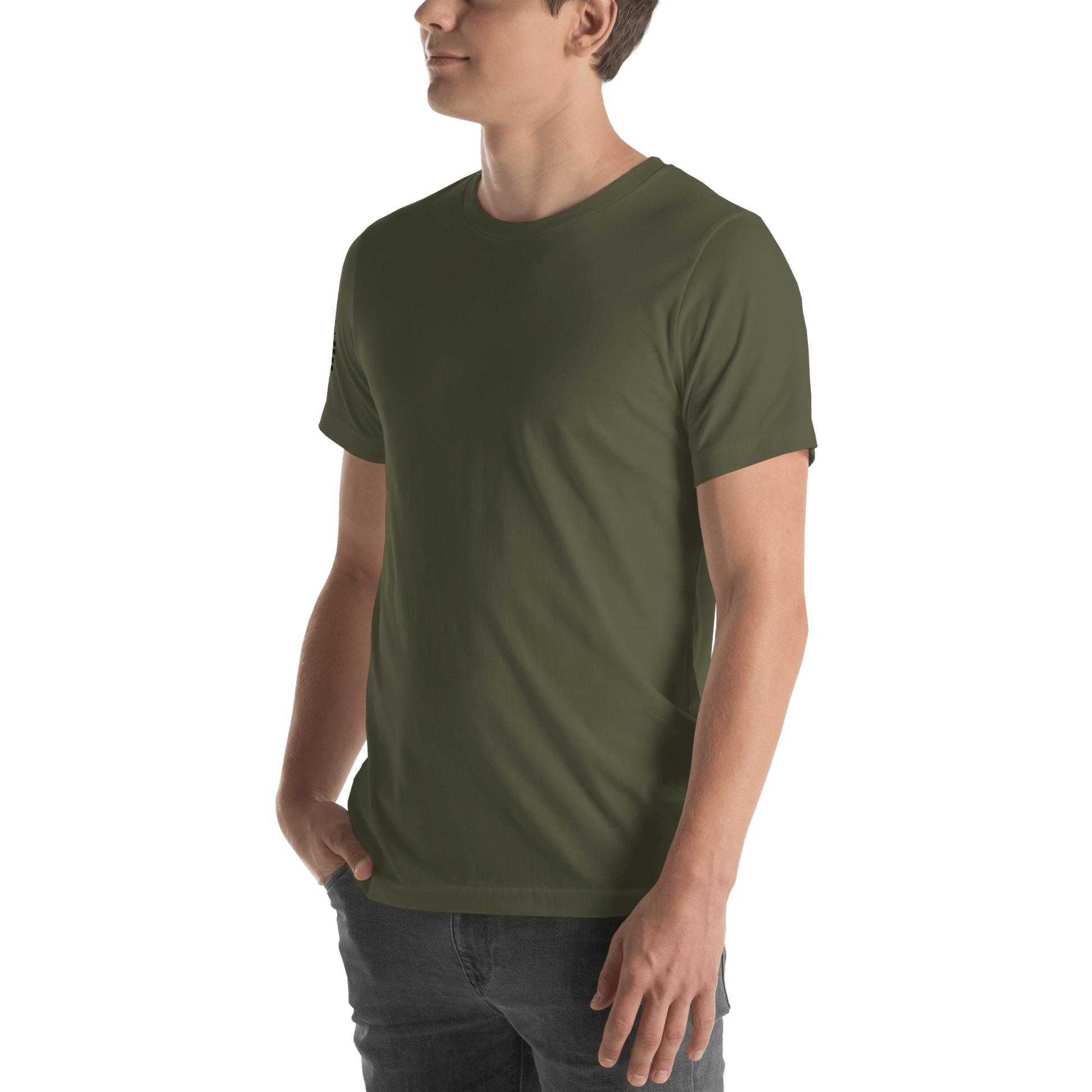 RJ Cole Patriot Everyday Logo Tee – Sleeve Branded Classic - R. J. Cole