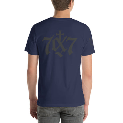 70x7 Patriot Tee – Forgiven. Unshaken. Unapologetic. - R. J. Cole