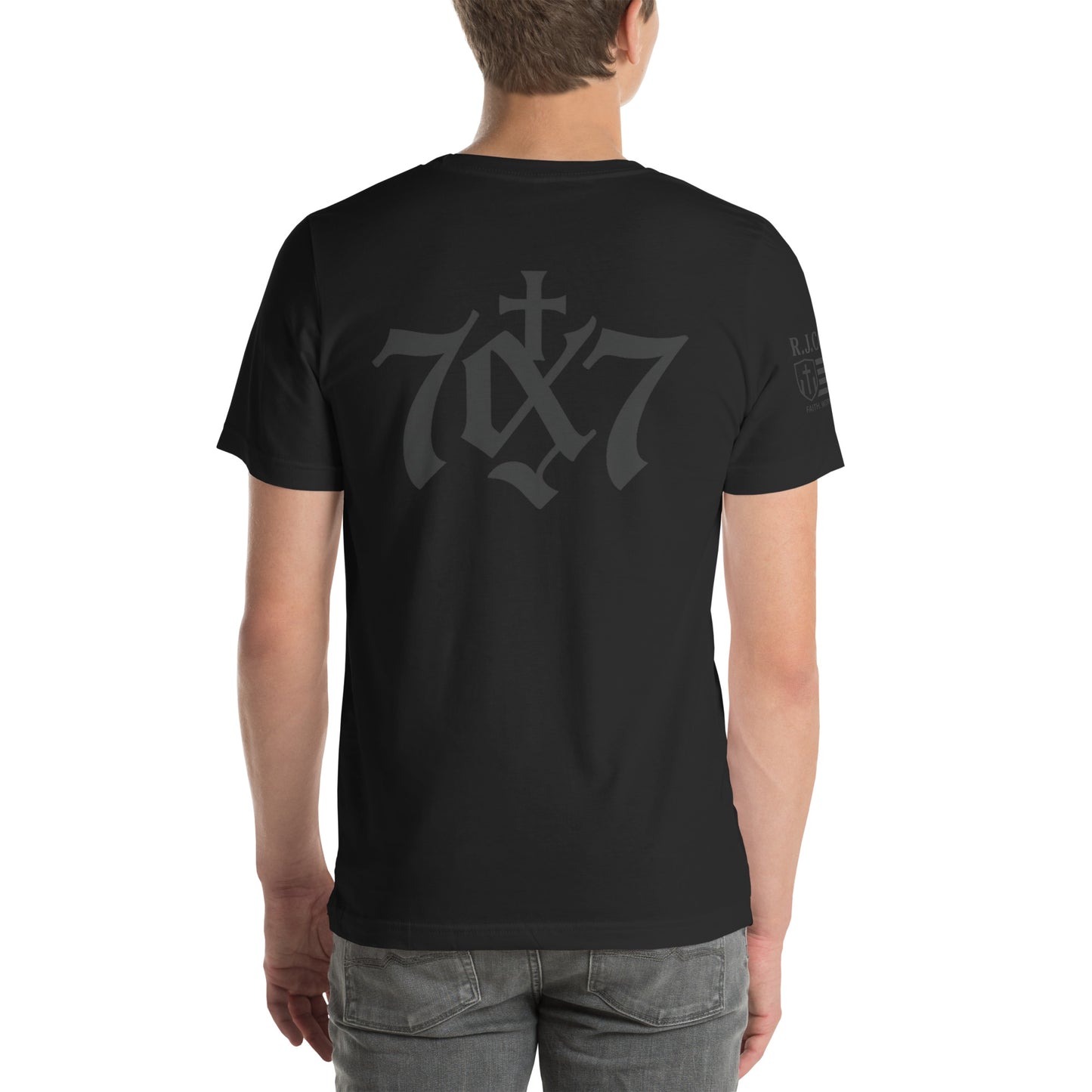 70x7 Patriot Tee – Forgiven. Unshaken. Unapologetic. - R. J. Cole