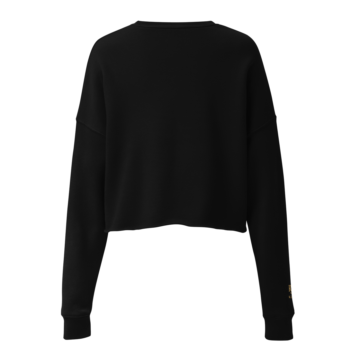 Ezer Kenegdo Crop Sweatshirt – Black | Strength Beside, Not Behind - R. J. Cole